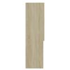 vidaXL Meuble pour machine à laver Chêne sonoma 70,5x25,5x90 cm