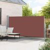 vidaXL Auvent lat&eacute;ral r&eacute;tractable 160 x 500 cm Marron