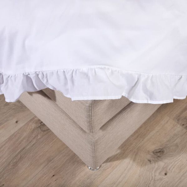 Venture Home Ensemble de lit Levi 220x240 cm Coton Blanc