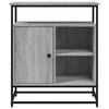 vidaXL Buffet sonoma gris 69x35x80 cm bois d'ingénierie