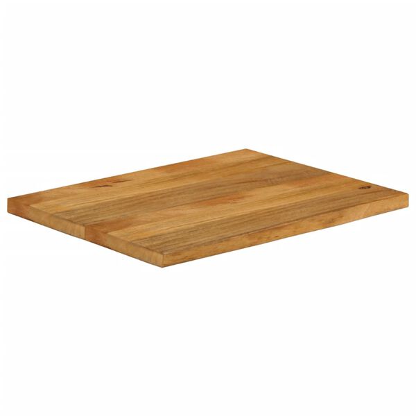 vidaXL Dessus de table à bord vivant 70x60x2,5 cm bois massif manguier