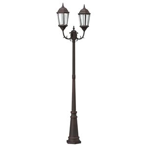 vidaXL Lumi&egrave;re de jardin 68 x 20 x 235 cm Aluminium et verre