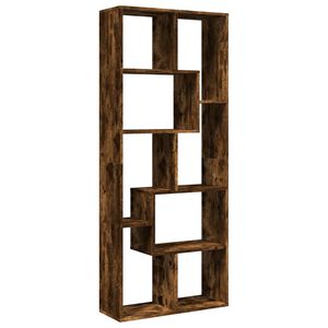 vidaXL &Eacute;tag&egrave;re s&eacute;paratrice de pi&egrave;ce ch&ecirc;ne fum&eacute; 67x25x161,5 cm