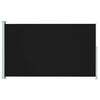 vidaXL Auvent lat&eacute;ral r&eacute;tractable de patio 180x300 cm Noir