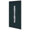 vidaXL Porte d'entr&eacute;e anthracite 108x200 cm PVC