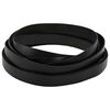vidaXL Sangle en Cuir Noir 500 x 1 cm Cuir