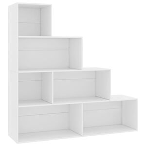 vidaXL Biblioth&egrave;que/Cloison Blanc 155x24x160 cm Bois d'ing&eacute;nierie