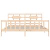 vidaXL Cadre de lit sans matelas 200x200 cm bois massif de pin