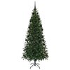 vidaXL Sapin de No&euml;l artificiel avec 300 LED Vert 210 cm PE et PVC