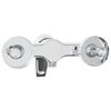 vidaXL Mitigeur de douche Chrome G 1 / 2 pouces Laiton