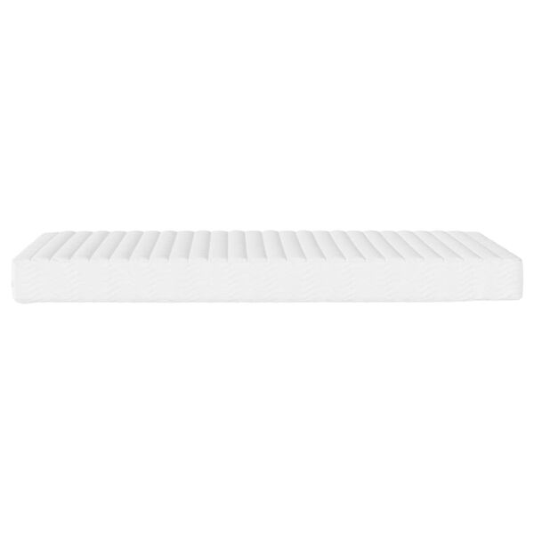 vidaXL Matelas en mousse blanc 140x210 cm dureté H2 H3