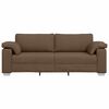 vidaXL Canap&eacute; 178cm Marron tissu