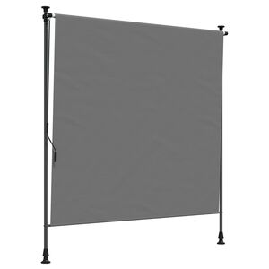 vidaXL Store Roulant Ext&eacute;rieur Gris clair 100 x 270 cm