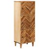 vidaXL Armoires de rangement avec stockage Marron 40 x 33,5 x 110 cm