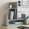 vidaXL Organisateur de bureau sonoma gris 49x20x52,5 cm