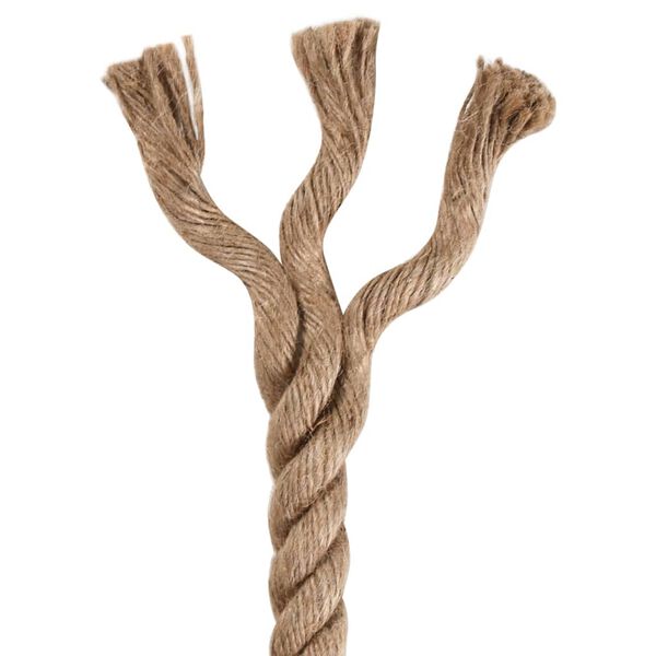 vidaXL Corde de jute 100 m de long 16 mm d'&eacute;paisseur