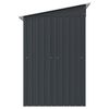 vidaXL Abri de jardin Anthracite Acier