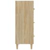 vidaXL Buffet Chêne sonoma 70x34x90 cm Bois d'ingénierie