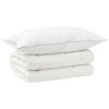 vidaXL Ensemble de couette et d'oreiller 2 pc 140x200 cm 4 saisons