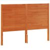 vidaXL T&ecirc;te de lit cire marron 160 cm bois massif de pin