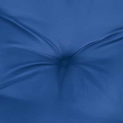 vidaXL Coussins de banc jardin lot de 2 bleu 180x50x7 cm tissu Oxford