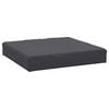 vidaXL Coussin de palette anthracite 60x60x9,5 cm tissu oxford