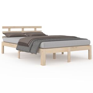 vidaXL Cadre de lit sans matelas 140x190 cm