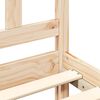 vidaXL Cadre de lit sans matelas 120x200 cm bois massif