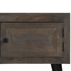 vidaXL Meuble TV Bois massif de manguier 140 x 30 x 45 cm