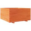 vidaXL Jardini&egrave;re cire marron 90x90x49,5 cm bois de pin massif