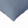 vidaXL Coussins de canap&eacute; 2 pcs Bleu 200 x 40 cm