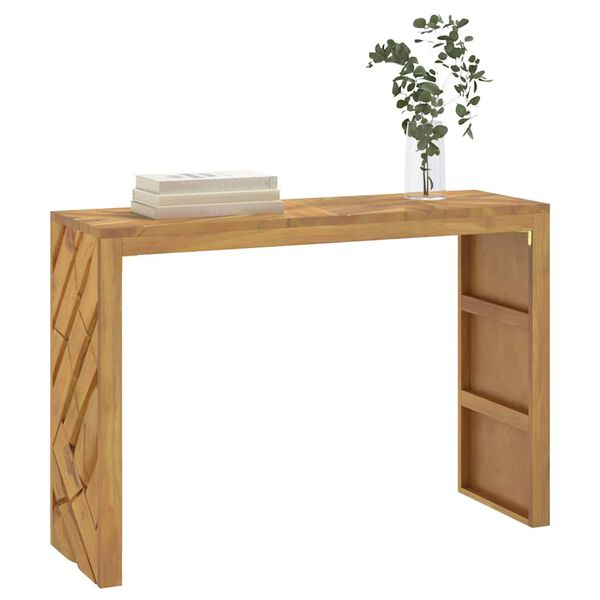 vidaXL Table console 110x35x75 cm bois massif d'acacia