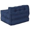 vidaXL Canap&eacute; modulaire Indigo 70 x 70 x 56 cm tissu