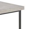 vidaXL Table basse 55x55x53 cm Aspect de b&eacute;ton