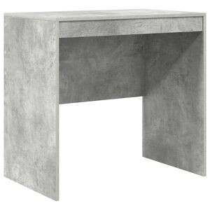 vidaXL Bureau Gris b&eacute;ton 80 x 50 x 76 cm