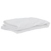 vidaXL Prot&egrave;ge-matelas blanc 140x220 cm imperm&eacute;able