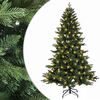 vidaXL Sapin de No&euml;l Artificiel &agrave; Branches Articul&eacute;es 120 cm 150 LED