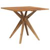 vidaXL Table de jardin carr&eacute;e 85x85x75 cm bois d'acacia solide