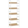 vidaXL Biblioth&egrave;que &agrave; 5 niveaux ch&ecirc;ne 60x27,6x158,5 cm bois ing&eacute;nierie