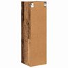 vidaXL Armoire suspendue avec stockage Bois ancien 30 x 29,5 x 100 cm