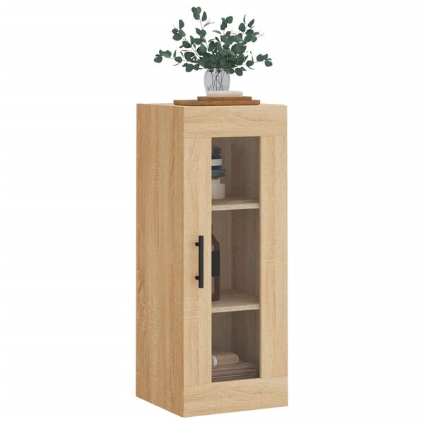 vidaXL Armoire murale ch&ecirc;ne sonoma 34,5x34x90 cm