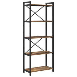 vidaXL &Eacute;tag&egrave;re 60 x 30 x 155 cm Bois d'ing&eacute;nierie Bois ancien