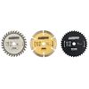 Br&uuml;der Mannesmann Ensemble de lames de scie pour scie circulaire 3 pcs