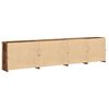 vidaXL Buffet LED Bois ancien 283 x 37 x 67 cm Bois d'ing&eacute;nierie