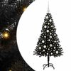 vidaXL Sapin de No&euml;l Noir 120 cm PVC