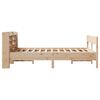 vidaXL Cadre de lit sans matelas 140x190 cm bois de pin massif