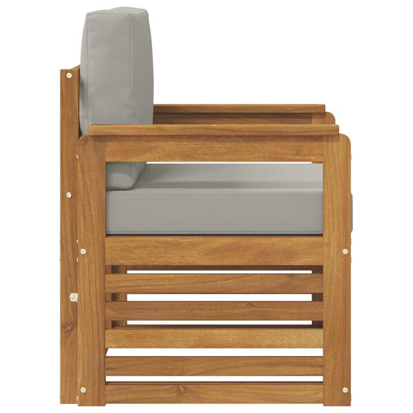 vidaXL Ensemble de canap&eacute;s d'ext&eacute;rieur Naturel 71 x 63 x 73 cm