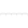 vidaXL Ensemble de cl&ocirc;ture de jardin arqu&eacute;e 77,3x26 cm vert