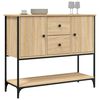 vidaXL Buffet chêne sonoma 100x36x85 cm bois d'ingénierie
