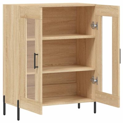 vidaXL Buffet chêne sonoma 69,5x34x90 cm bois d'ingénierie